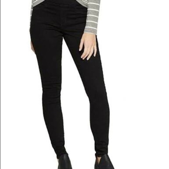 Universal Thread Black High Rise Pull On Jeggings - Picture 1 of 9